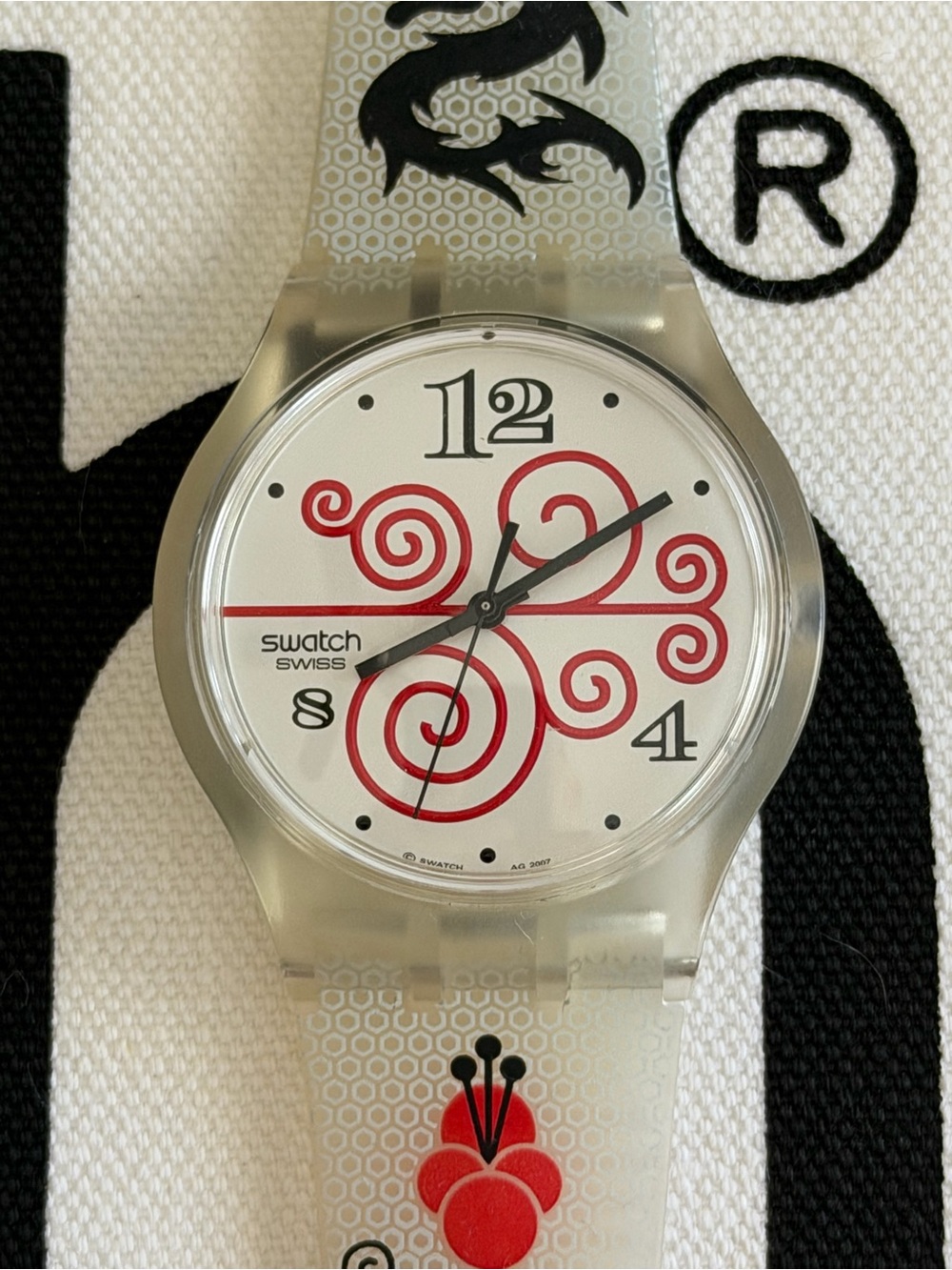 Swatch Jelly in Jelly "Good Destiny" Olympic Edition - SUJK131 - New